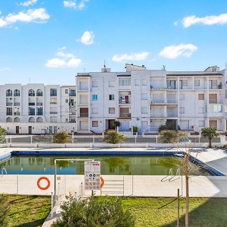 Apartamento Welcs -013- Con Terraza Y Piscina Appartement Empuriabrava Buitenkant foto